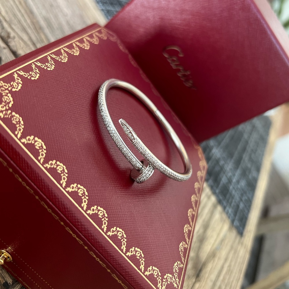 Cartier Nail white gold Diamond juste-un-clou-bracelet